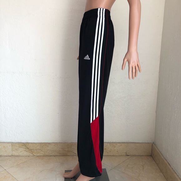 Adidas Men’s Size S Track/Sweatpants 3 Stripes Drawstring Bottoms Elastic Waist - Picture 2 of 16